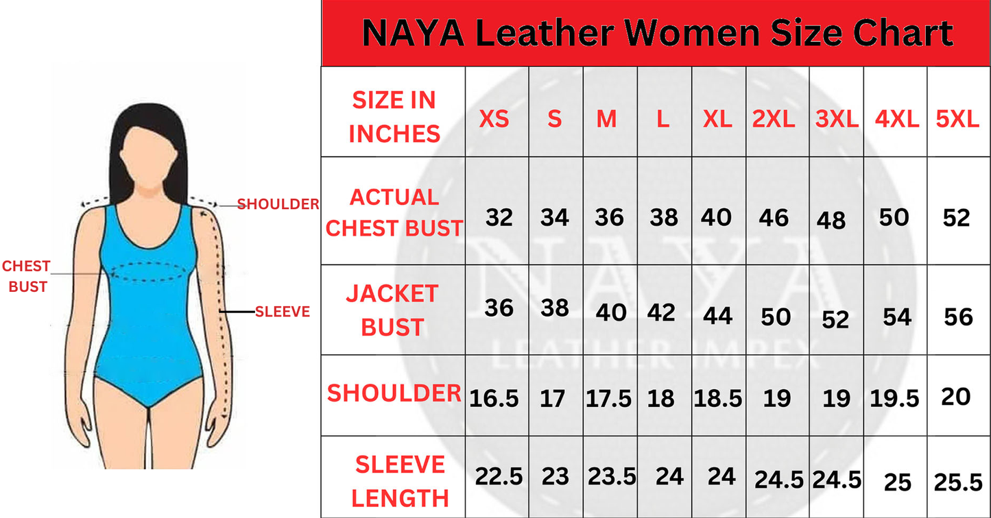 Leather Jackets For Women Café Racer Style Casual And Trending Fashion Real Lambskin Women's Leather Jacket - Blue