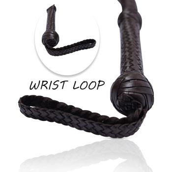 Bullwhip 16 Strand Braided Cowhide Leather,